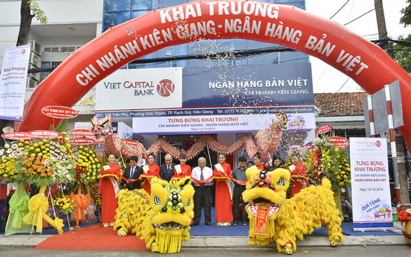 Viet Capital Bank:  khai trương Chi nhánh Kiên Giang