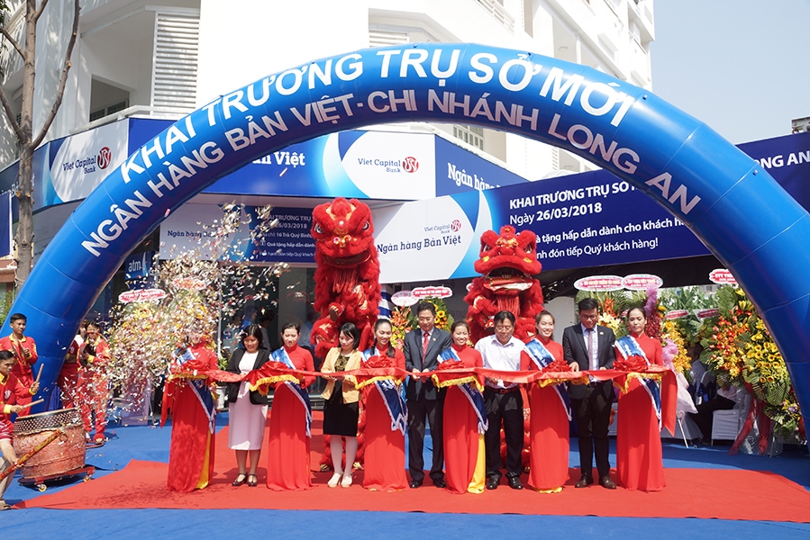 NH Bản Việt: khai trương trụ sở mới chi nhánh Long An 