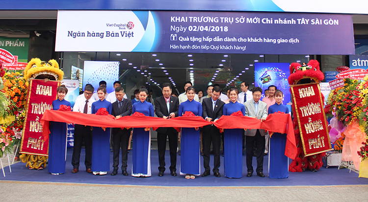 NH Bản Việt: Khai trương trụ sở mới CN Tây Sài Gòn & PGD Phú Nhuận