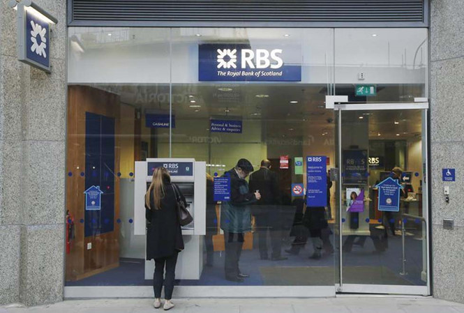Ngân hàng hoàng gia Scotland đóng cửa 259 chi nhánh