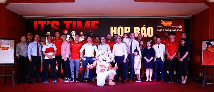 NH Bản Việt: Tiếp tục là nhà tài trợ chính cho SaiGon Heat dự giải ABL 2017 và 2018