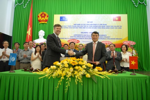 Việt Nam và WB ký hiệp định 560 triệu USD hỗ trợ ĐBSCL thích ứng với biến đổi khí hậu
